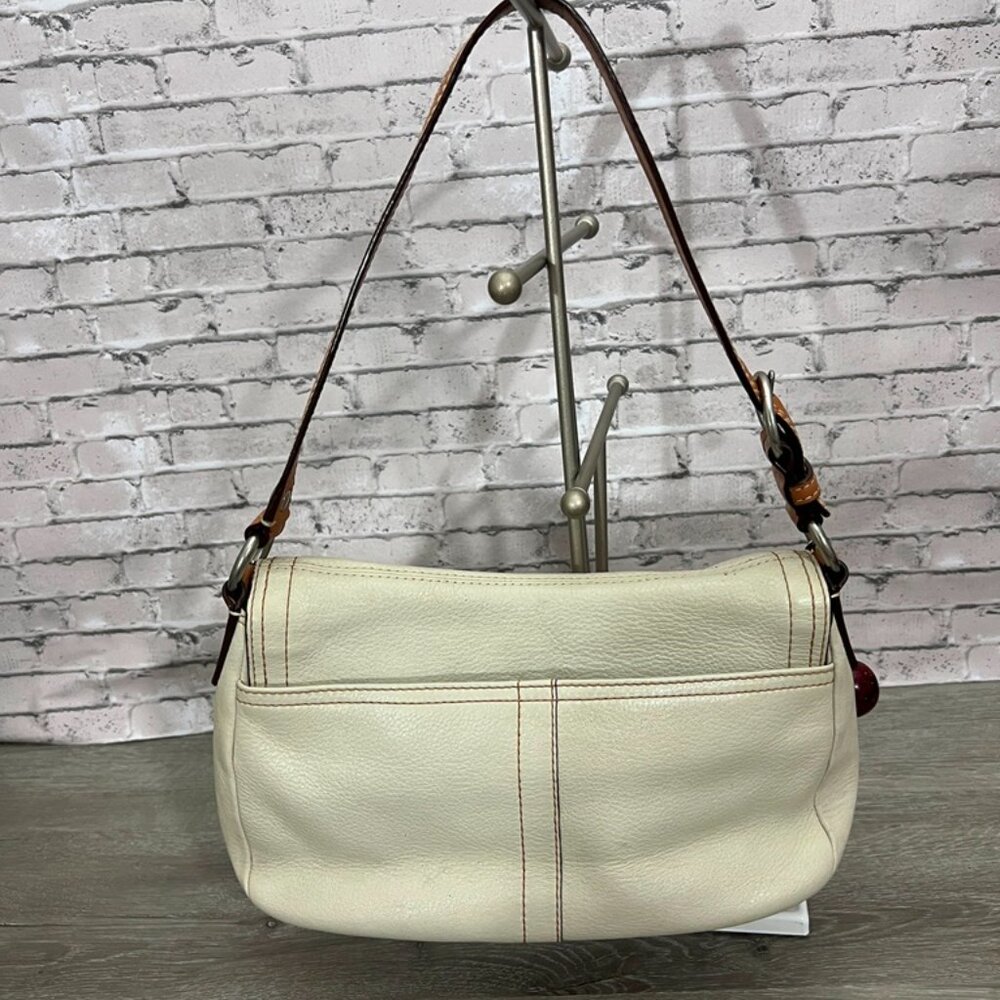 Coach Chelsea Leather Flap Shoulder Bag #12336- - Picture 3 of 8